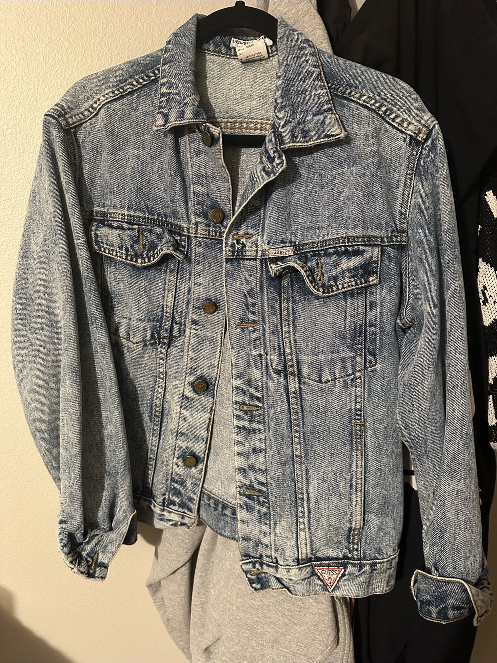 Guess Light Wash Denim Jacket